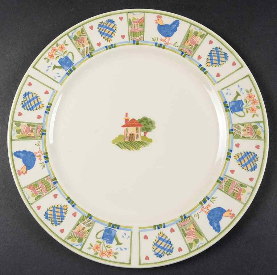 Meadow Brook 12" Chop Plate (Round Platter) by Johnson Brothers-1