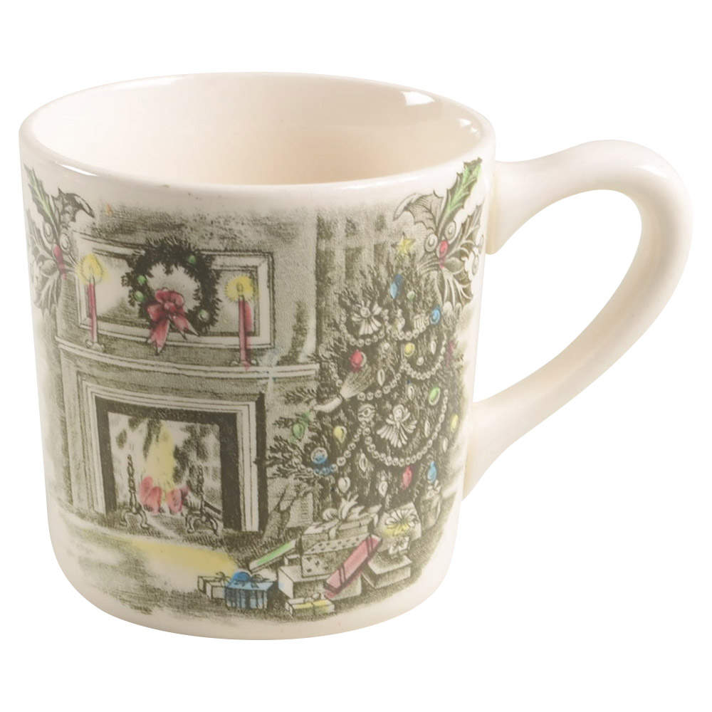 Merry Christmas ("A Genuine Hand Engraving") Mug by Johnson Brothers-1