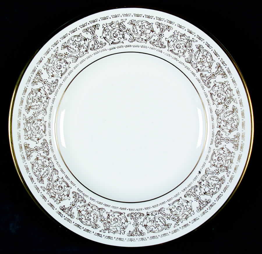 Medici Gold Bread & Butter Plate by Johnson Brothers-1
