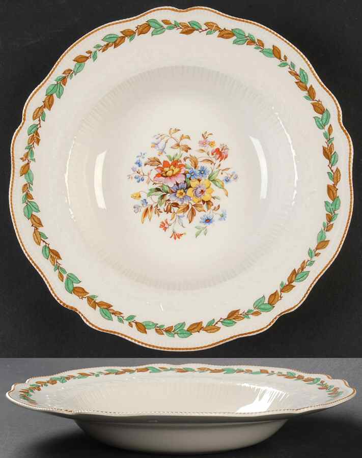Melbourne Rim Soup Bowl by Johnson Brothers-1