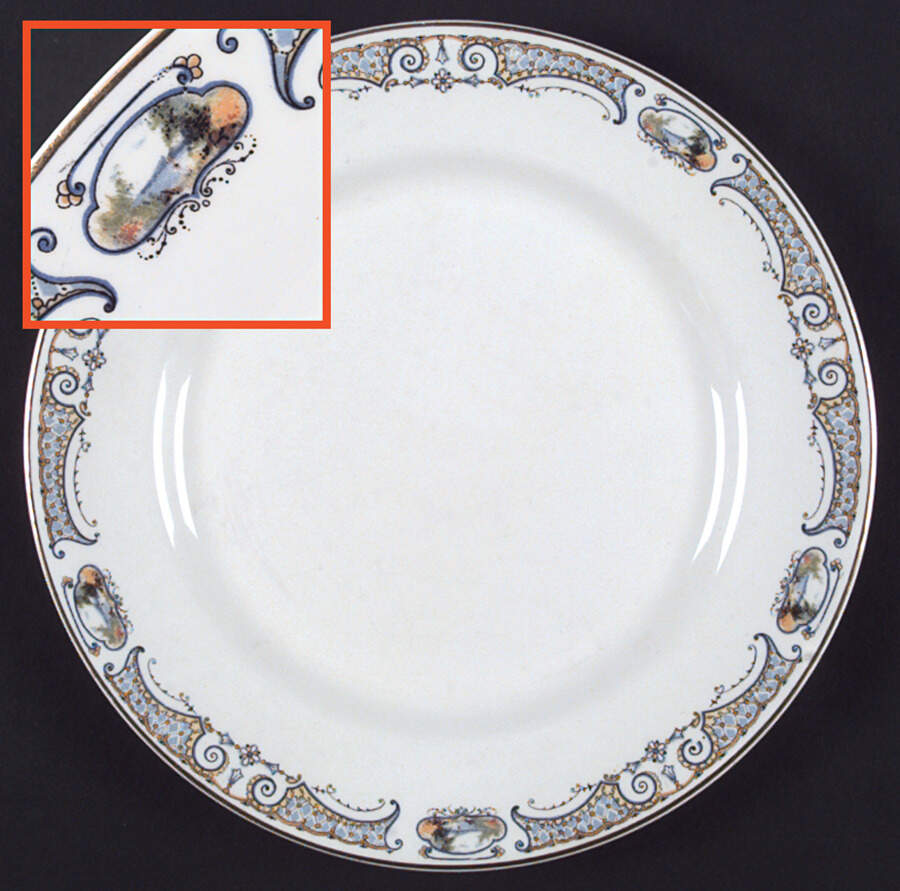 Melba Luncheon Plate by Johnson Brothers-1