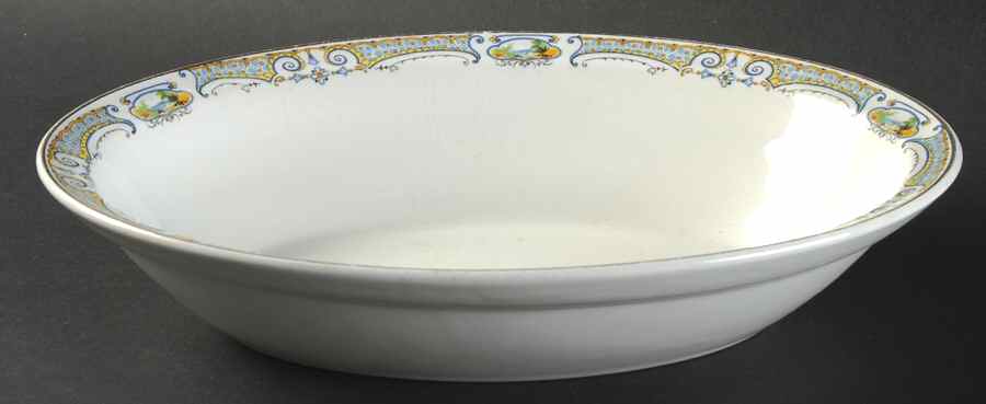 Melba 10" Oval Vegetable Bowl by Johnson Brothers-1