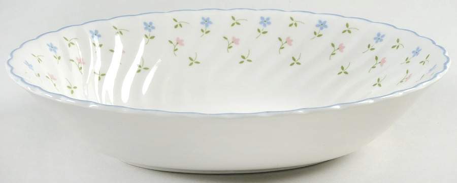Melody 9" Oval Vegetable Bowl by Johnson Brothers-1