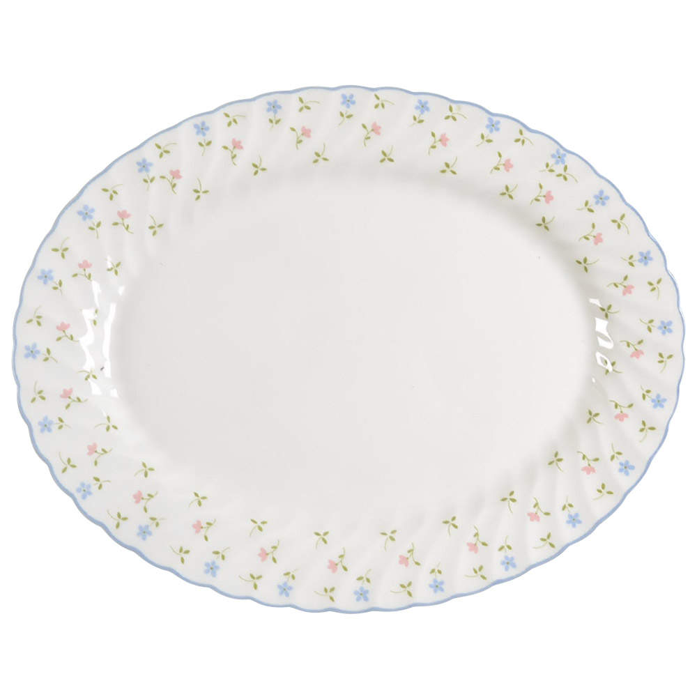 Melody 11" Oval Serving Platter by Johnson Brothers-1
