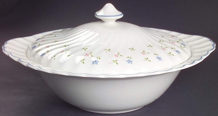Melody Round Covered Vegetable by Johnson Brothers-1