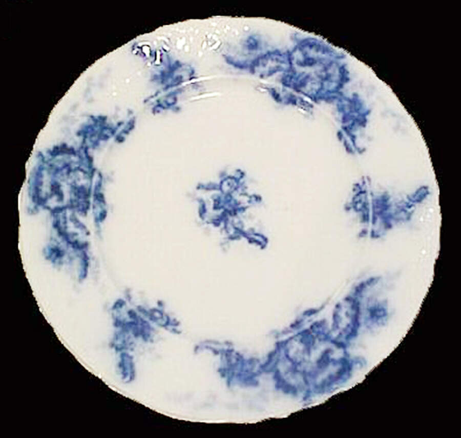 Mentone (Flow Blue) Dinner Plate by Johnson Brothers-1