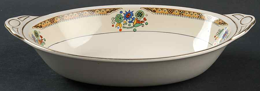 Miami 10" Oval Vegetable Bowl by Johnson Brothers-1