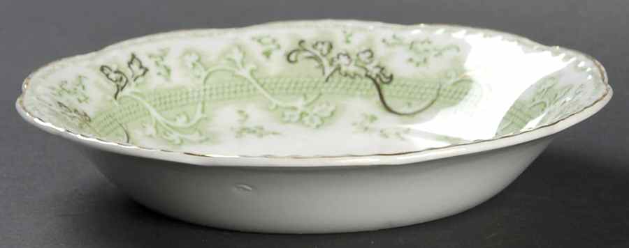 The Mikado Green Fruit/Dessert (Sauce) Bowl by Johnson Brothers-1