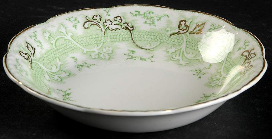 The Mikado Green Fruit/Dessert (Sauce) Bowl by Johnson Brothers-1