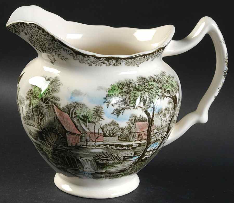 Millstream Brown Multicolor 32 Oz Pitcher by Johnson Brothers-1