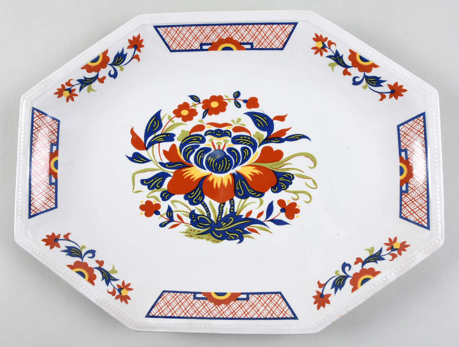 Ming 13" Oval Serving Platter by Johnson Brothers-1