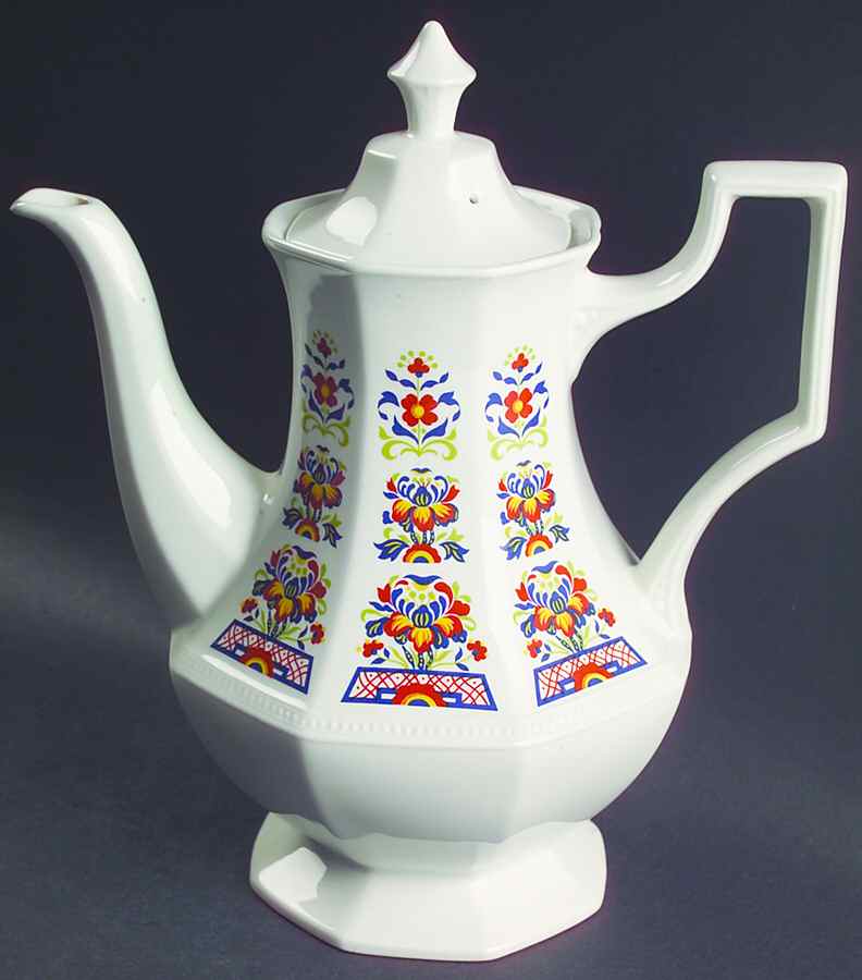 Ming Coffee Pot & Lid by Johnson Brothers-1