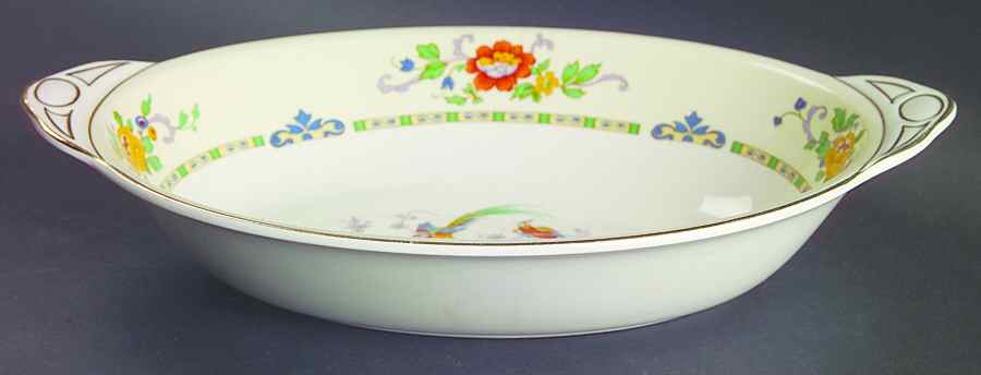 Mongolia (Pareek) 11" Oval Vegetable Bowl by Johnson Brothers-1