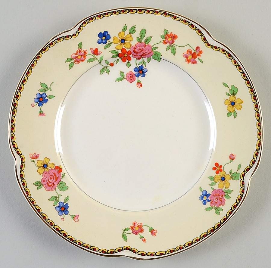 The Monterey (Pareek) Salad Plate by Johnson Brothers-1