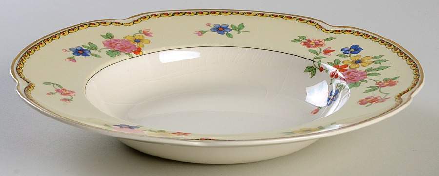The Monterey (Pareek) Rim Soup Bowl by Johnson Brothers-1