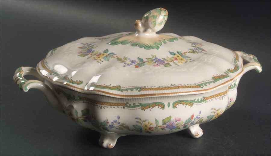 Moorland Oval Covered Vegetable by Johnson Brothers-1