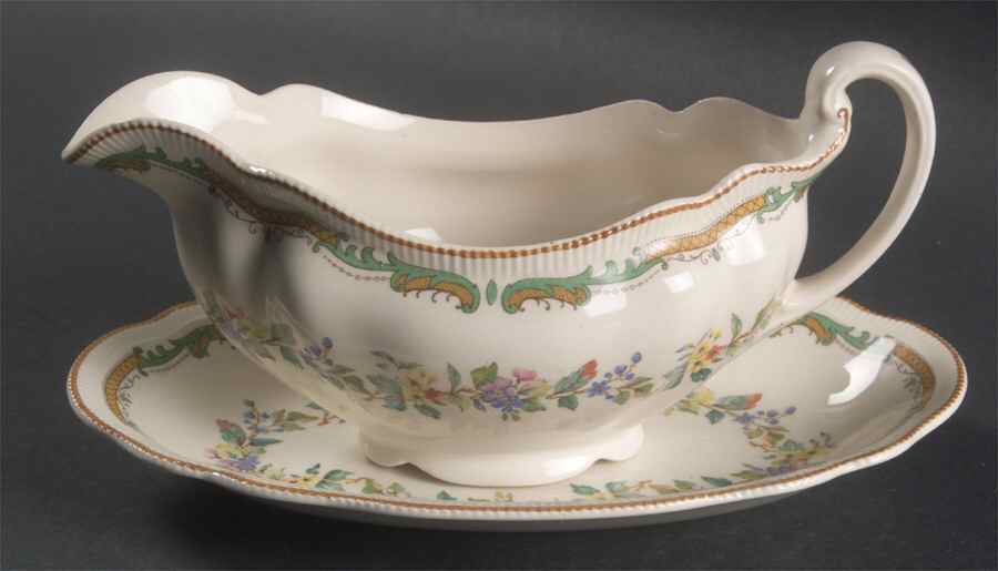Moorland Gravy Boat & Underplate by Johnson Brothers-1