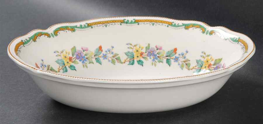 Moorland 9" Oval Vegetable Bowl by Johnson Brothers-1