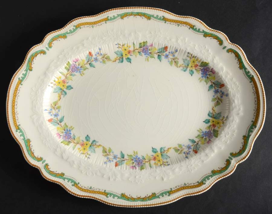 Moorland 11" Oval Serving Platter by Johnson Brothers-1