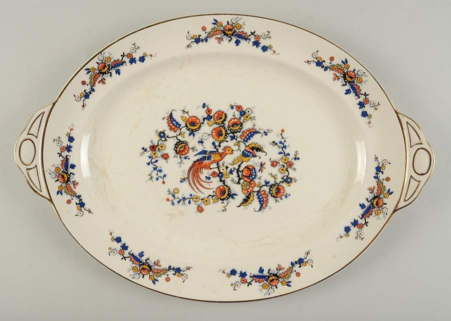 Moravia 15" Oval Serving Platter by Johnson Brothers-1