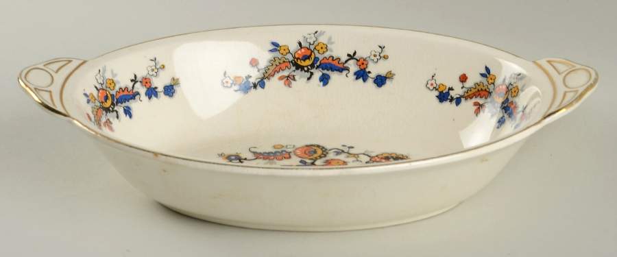 Moravia 10" Oval Vegetable Bowl by Johnson Brothers-1