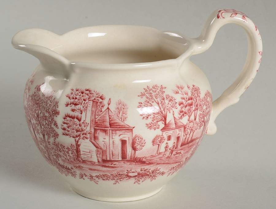 Mount Vernon Pink Creamer by Johnson Brothers-1