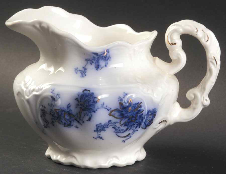 Neapolitan (Gold Accent) Creamer by Johnson Brothers-1
