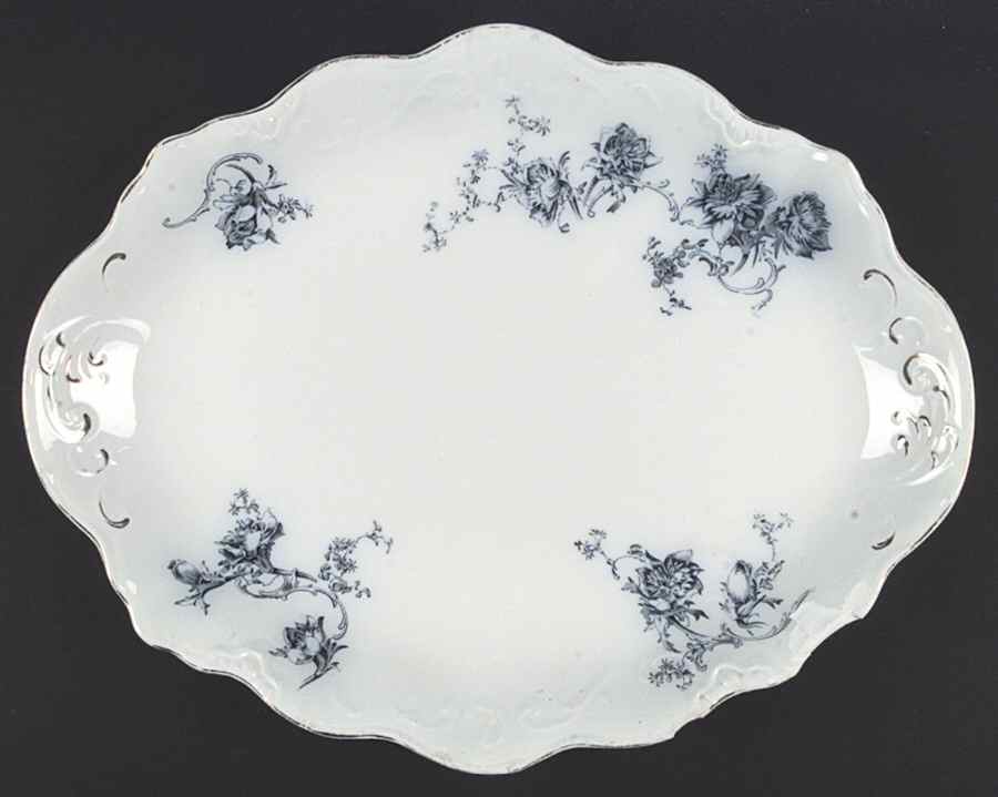 Neapolitan 12" Oval Serving Platter by Johnson Brothers-1