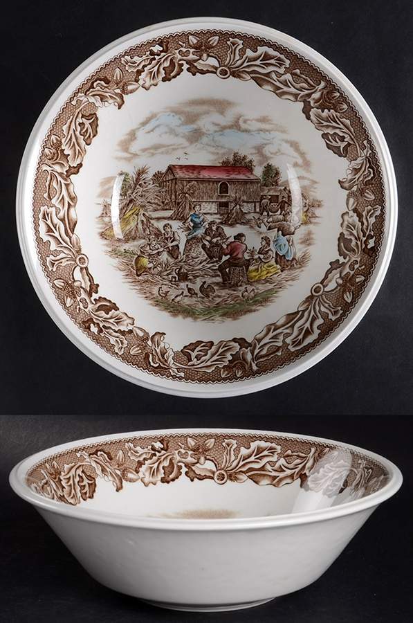 Neighbors 8" Round Vegetable Bowl by Johnson Brothers-1