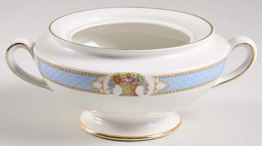 Netherland Sugar Bowl No Lid by Johnson Brothers-1