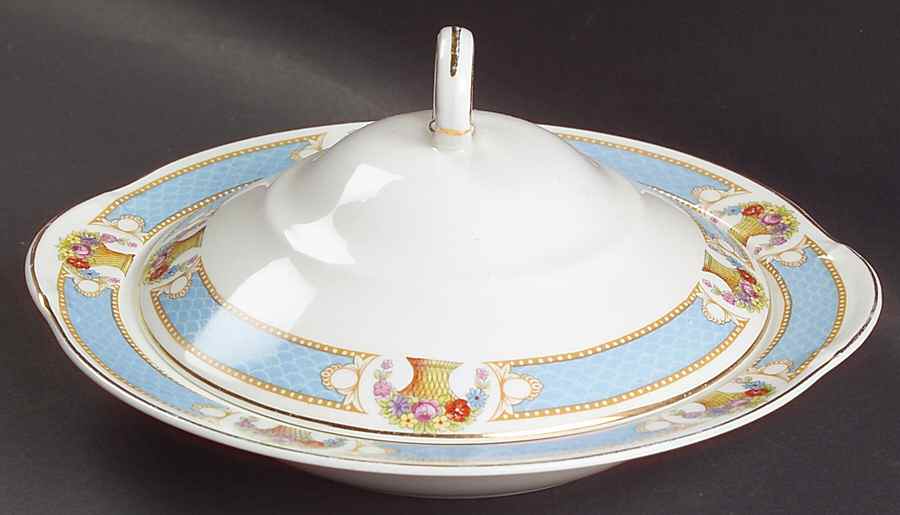 Netherland Round Covered Butter by Johnson Brothers-1