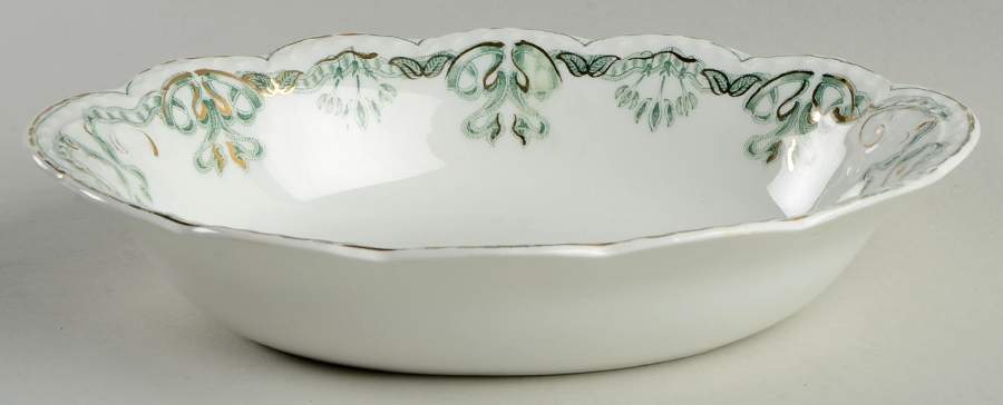 Newport (Gold Trim) 10" Oval Vegetable Bowl by Johnson Brothers-1