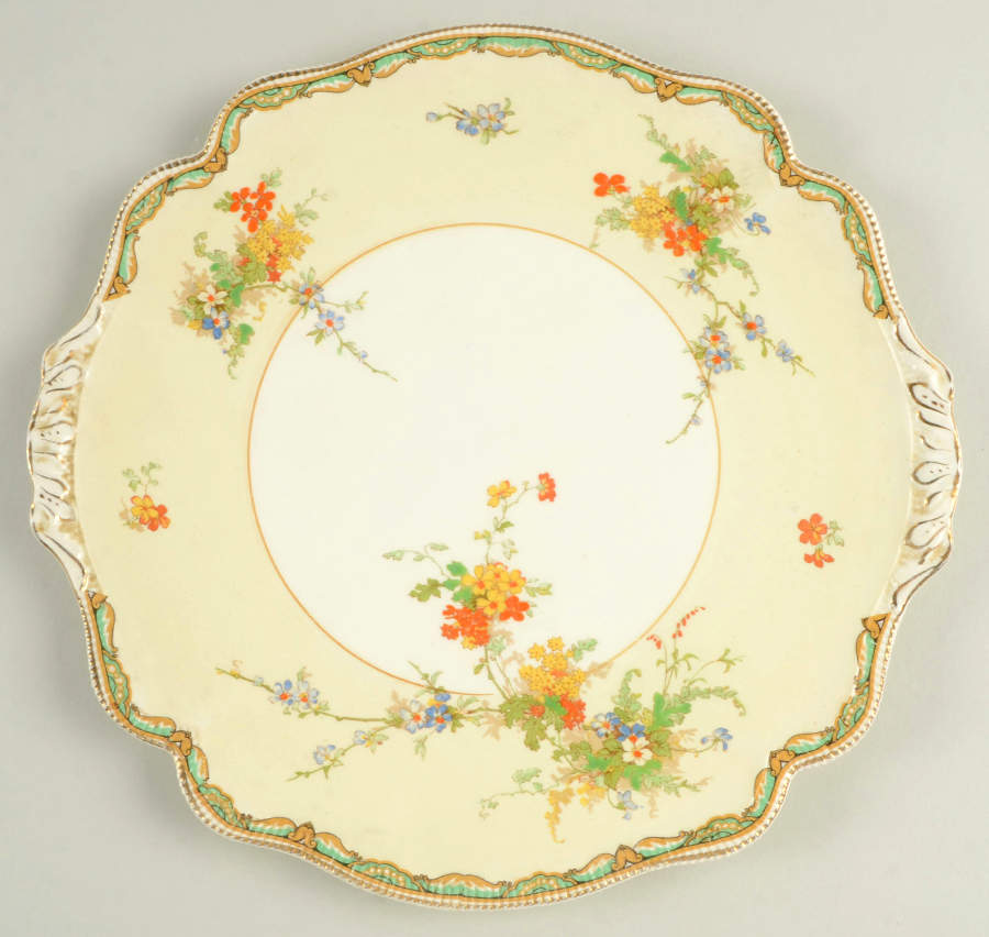 Ningpo Handled Cake Plate by Johnson Brothers-1