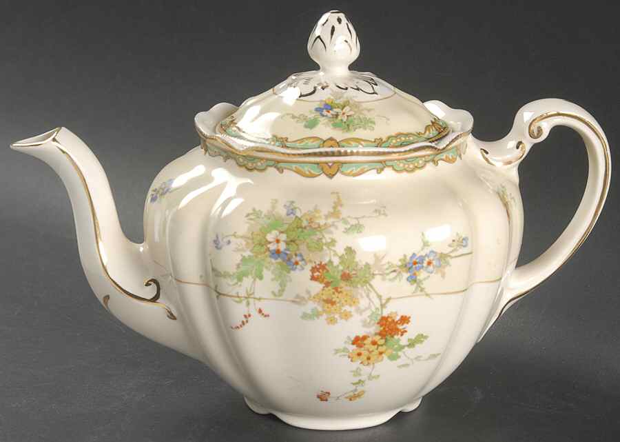 Ningpo Teapot & Lid by Johnson Brothers-1