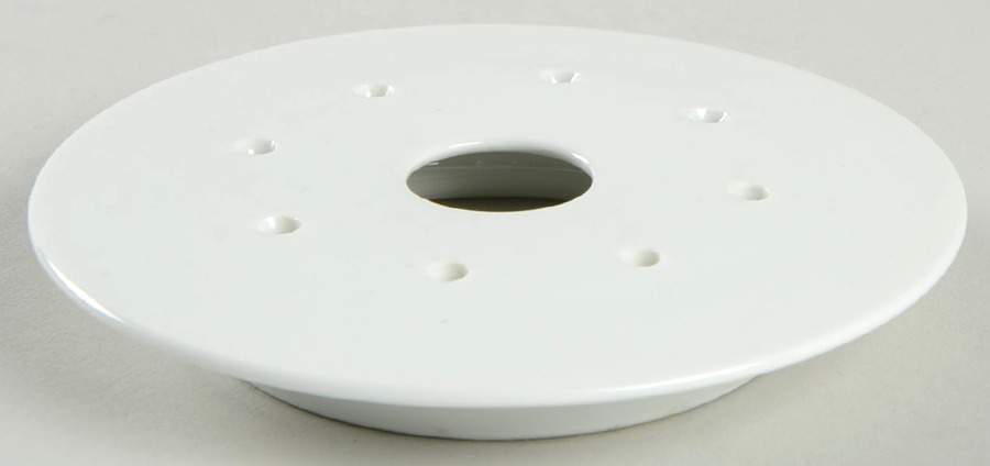 Normandy (Flow Blue) Strainer for Round Butter by Johnson Brothers-1