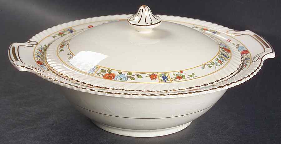 Norton Round Covered Vegetable by Johnson Brothers-1