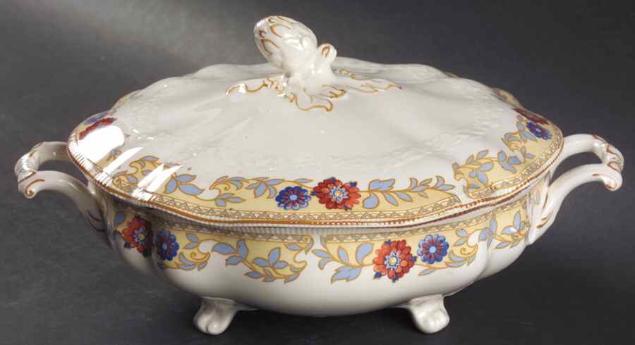 Norwood Oval Covered Vegetable by Johnson Brothers-1