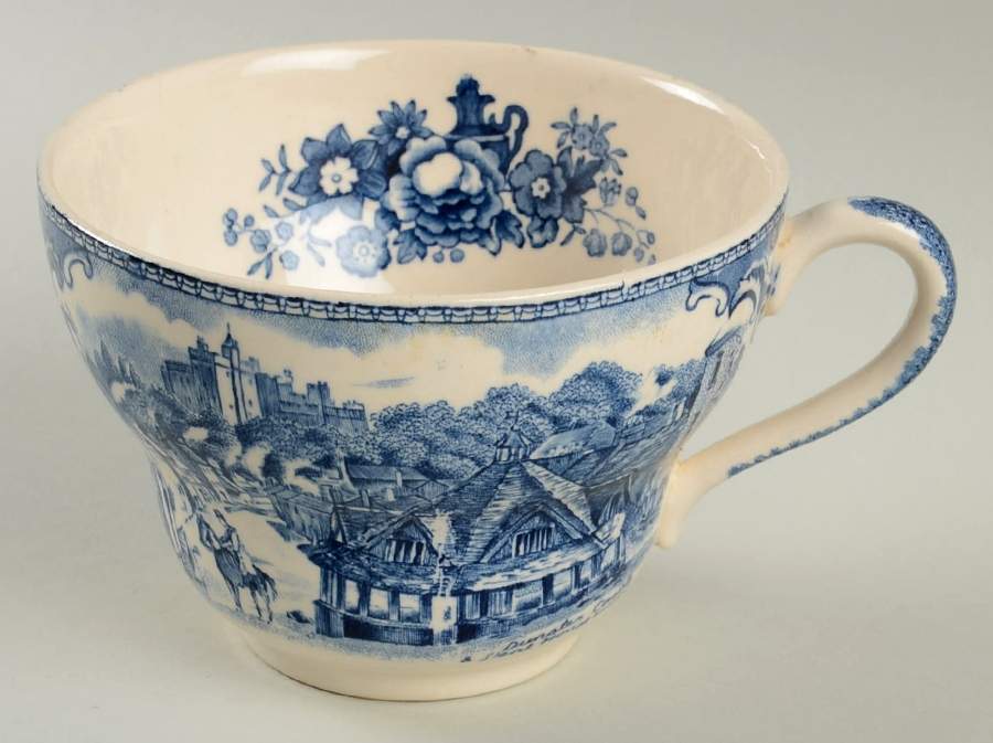 Old Britain Castles Blue (Made in England) Jumbo Cup by Johnson Brothers-1