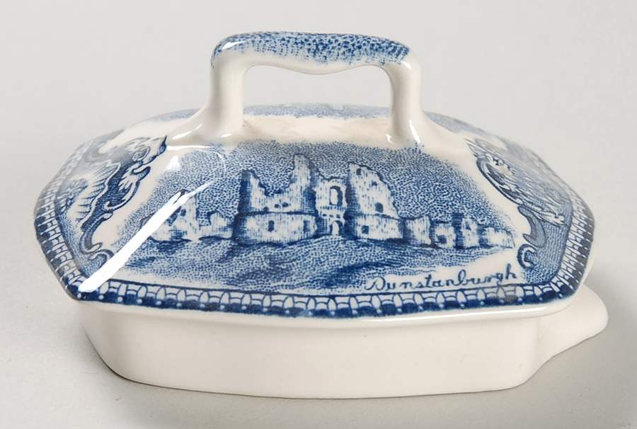 Old Britain Castles Blue (Made in England) Lid for Coffee Pot by Johnson Brothers-1