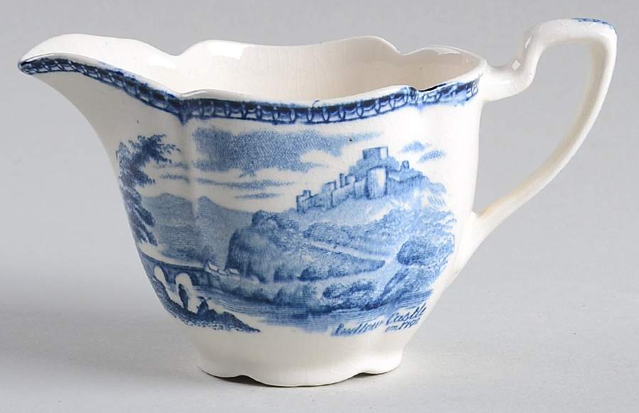 Old Britain Castles Blue (Made in England) Mini Creamer by Johnson Brothers-1