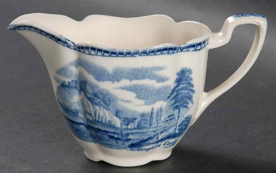 Old Britain Castles Blue (Made in England) Mini Creamer by Johnson Brothers-1