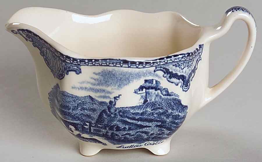 Old Britain Castles Blue (Made in England) Mini Creamer by Johnson Brothers-1