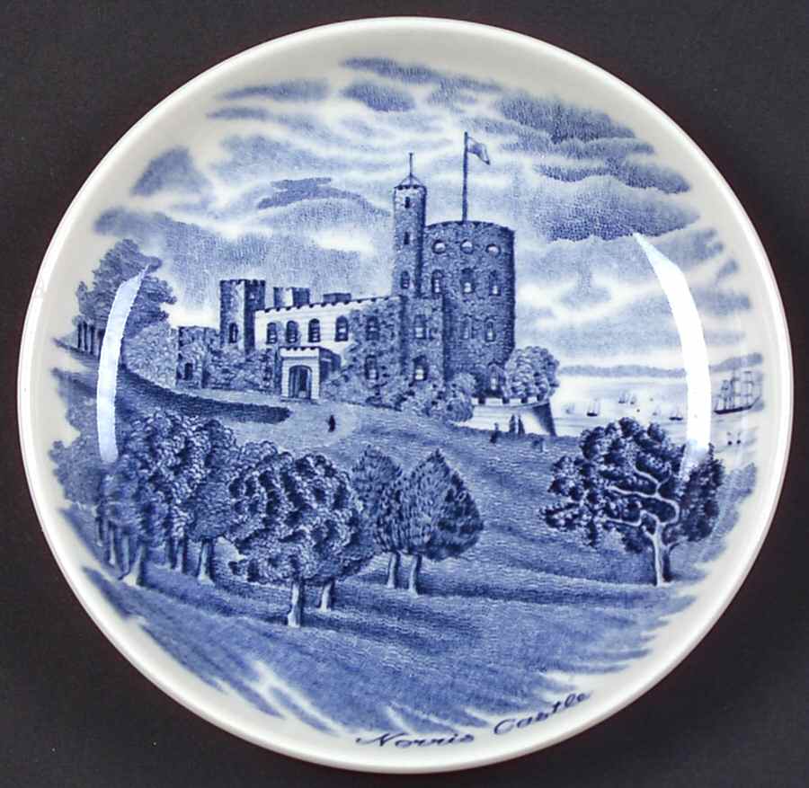 Old Britain Castles Blue (Made in England) Coaster by Johnson Brothers-1