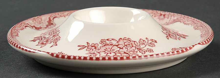 Old Britain Castles Pink (No Crown Made England) Egg Holder by Johnson Brothers-1