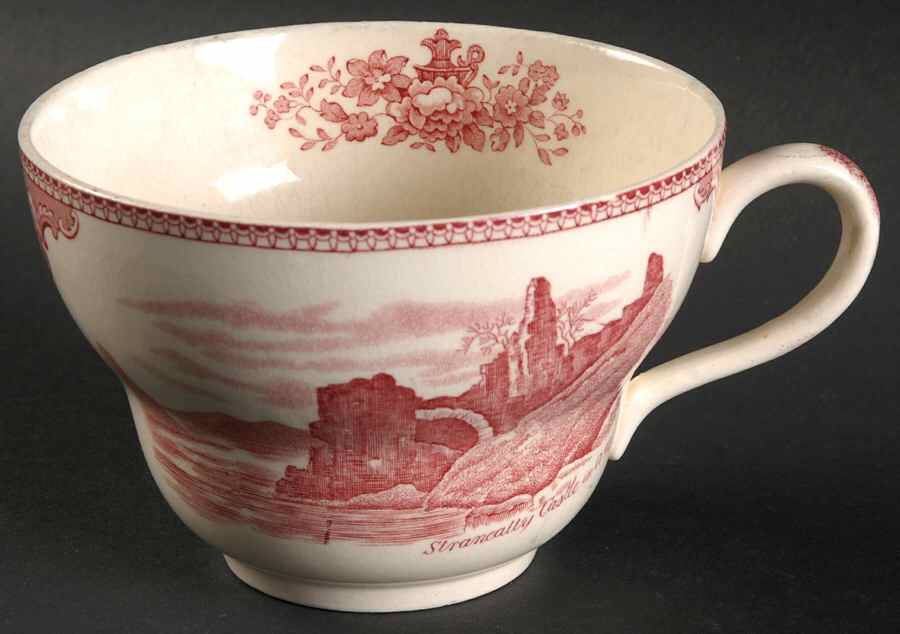 Old Britain Castles Pink (Crown Made In England) Jumbo Cup by Johnson Brothers-1