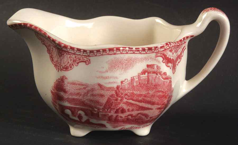 Old Britain Castles Pink (Crown Made In England) Mini Creamer by Johnson Brothers-1