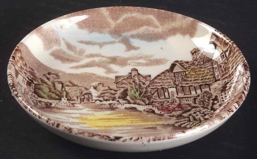Olde English Countryside Brown Multicolor Coaster by Johnson Brothers-1