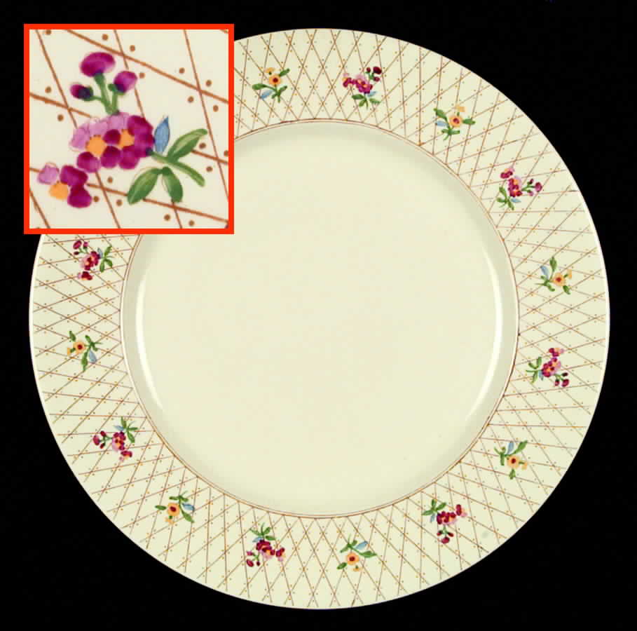Old English Trellis Dinner Plate by Johnson Brothers-1