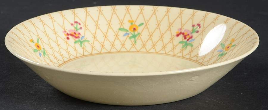 Old English Trellis Fruit/Dessert (Sauce) Bowl by Johnson Brothers-1