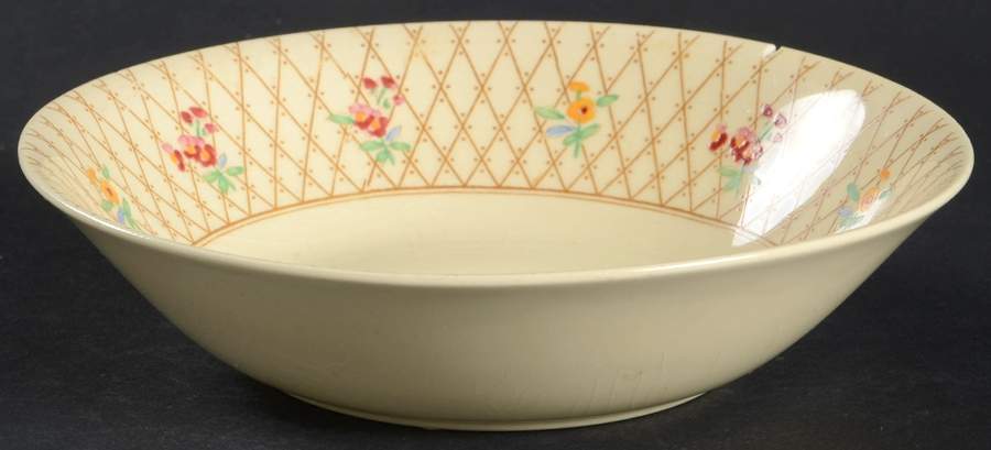 Old English Trellis Coupe Cereal Bowl by Johnson Brothers-1